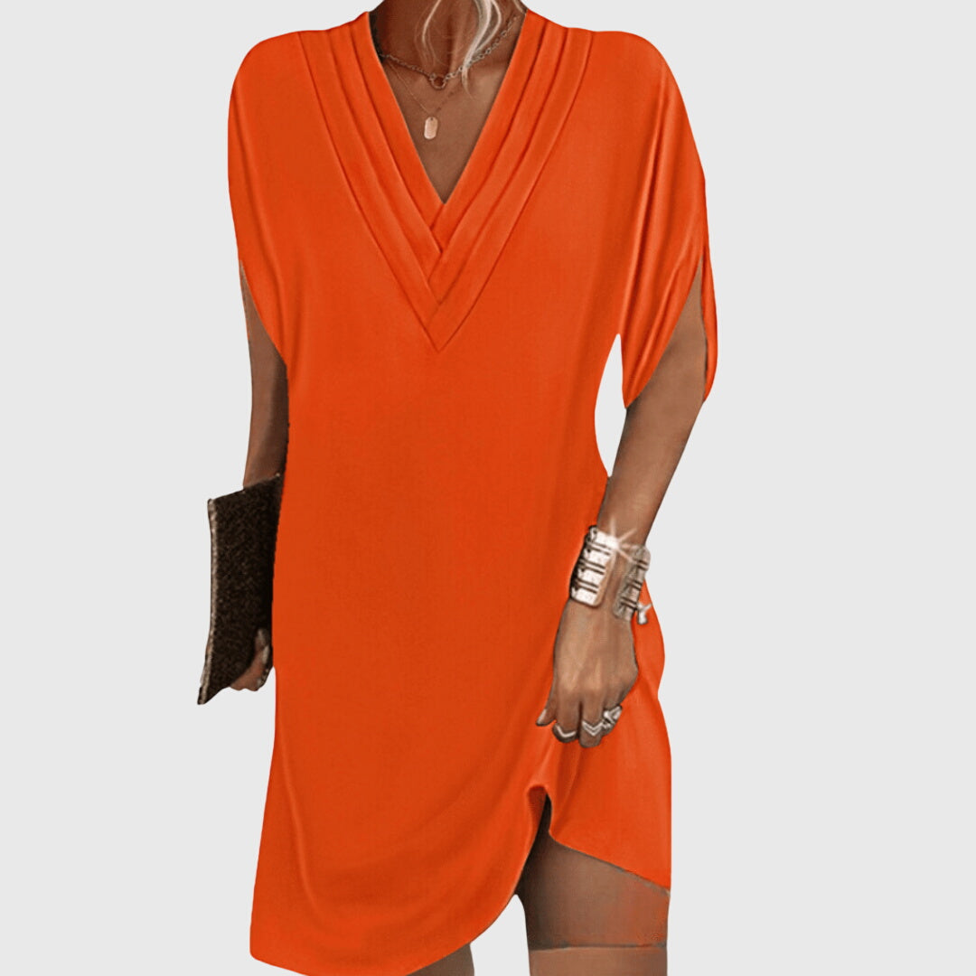 Christine | Robe Élégante Cachant le Ventre