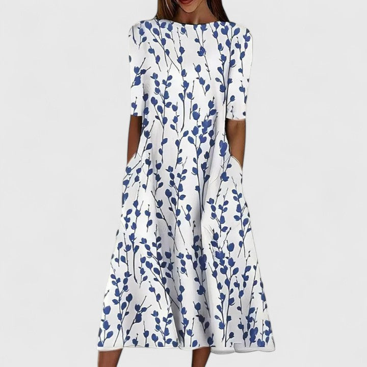 Sarah | Robe Midi Élégante